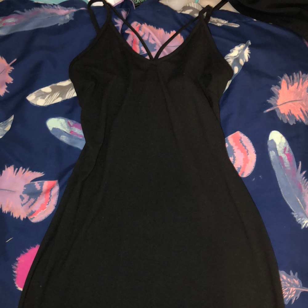 black dress